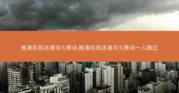 被渣后我送渣攻火葬场,被渣后我送渣攻火葬场一人路过
