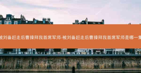 被刘备赶走后曹操拜我首席军师-被刘备赶走后曹操拜我首席军师是哪一集