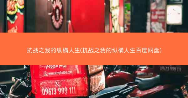 抗战之我的纵横人生(抗战之我的纵横人生百度网盘)