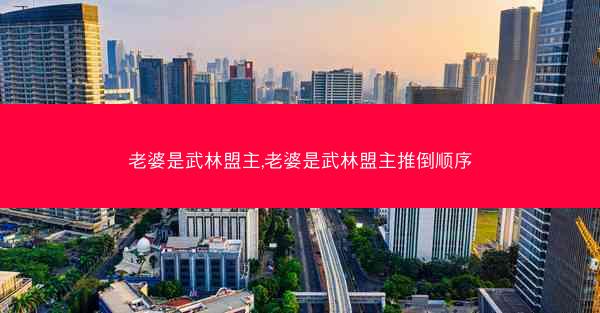 老婆是武林盟主,老婆是武林盟主推倒顺序