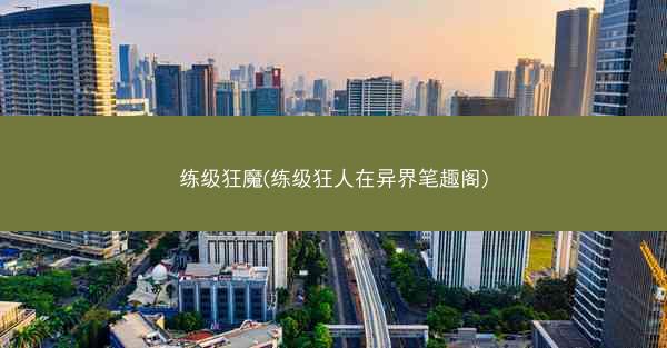 练级狂魔(练级狂人在异界笔趣阁)