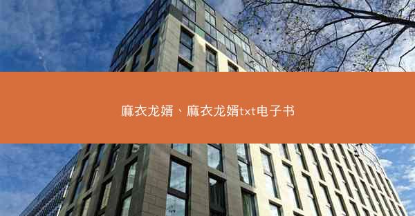 麻衣龙婿、麻衣龙婿txt电子书
