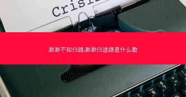 渺渺不知归路;渺渺归途路是什么歌